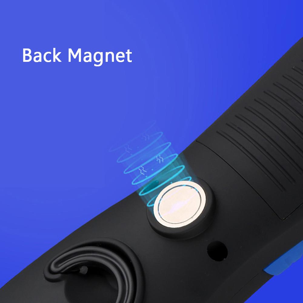 Đèn UV cầm tay du lịch có móc treo và nam châm phía sau, sạc USB