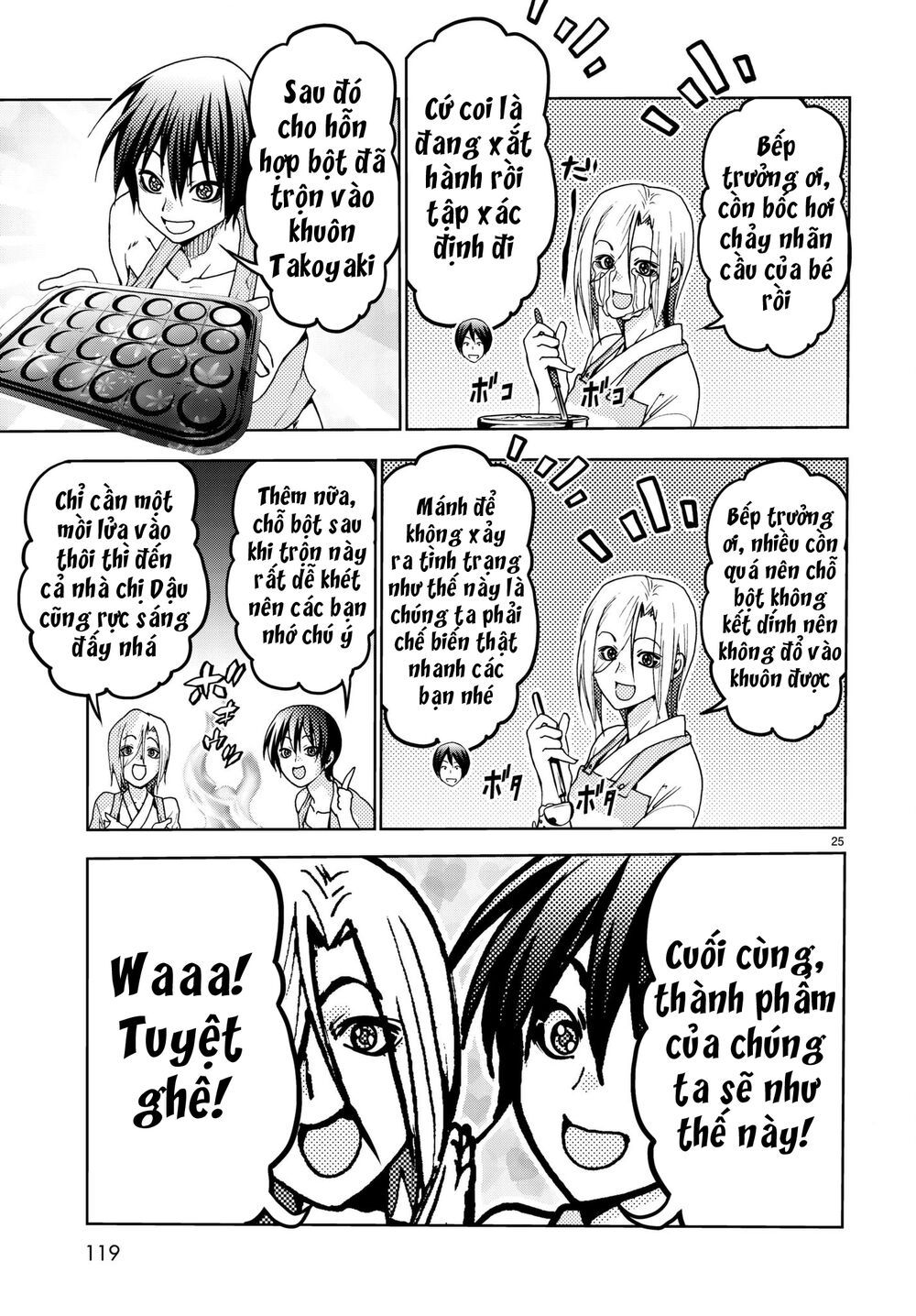 cô gái thích lặn - grand blue chapter 46 25