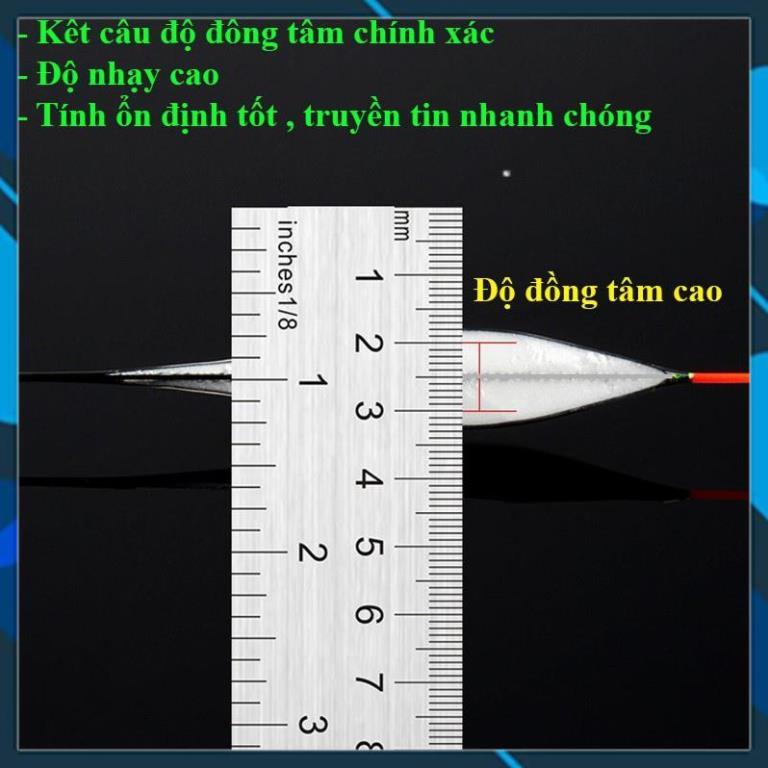 Phao Câu Đài Nano Siêu Nhạy Chống Lóa Mắt , Mỏi Mắt Cao Cấp, Chuyên Câu Rô_ Hạc Trắng