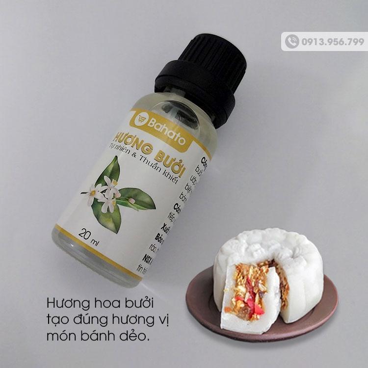 Tinh dầu hương bưởi nấu chè, làm bánh dẻo trung thu Bahato lọ 20ml