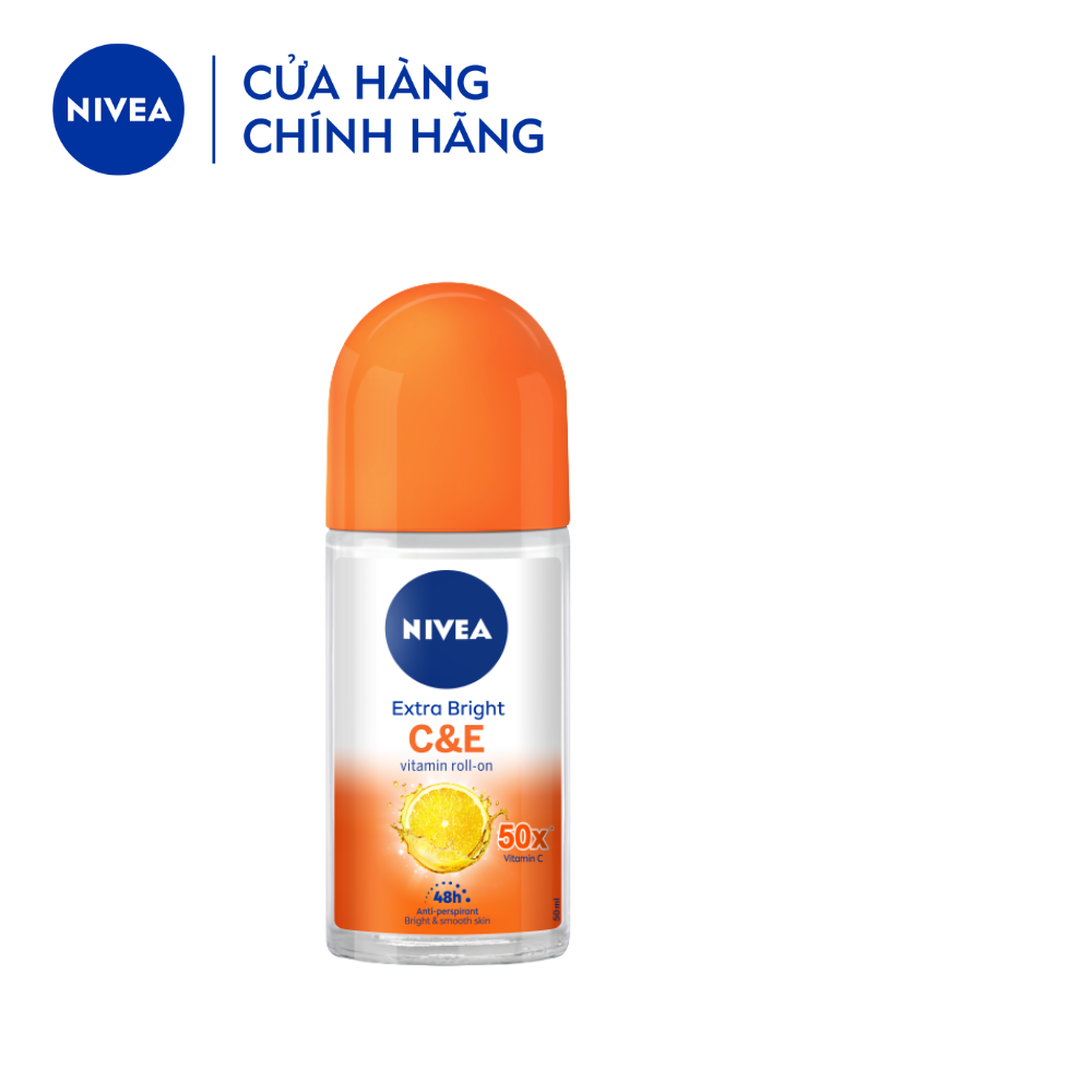 Lăn Ngăn Mùi NIVEA Vitamin C&E Dưỡng Sáng Da | Vitamin C | Vitamin E - 84186