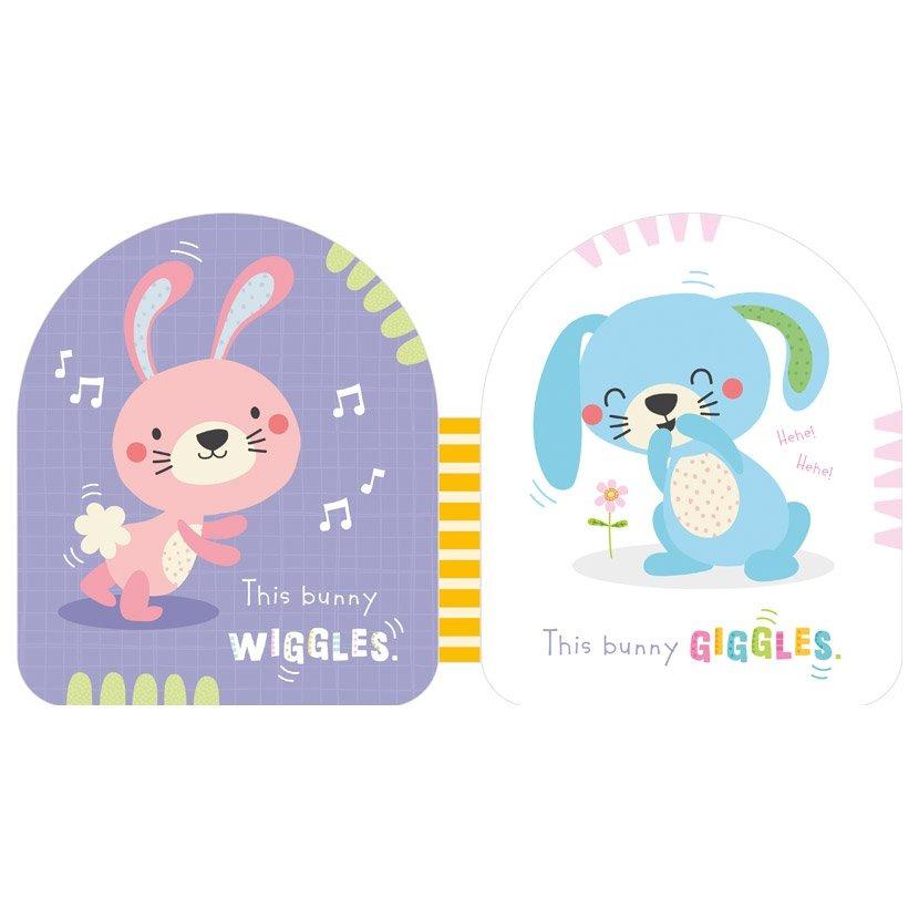 Sách ngoại văn: Sensory Snuggables Bunny Soft Book