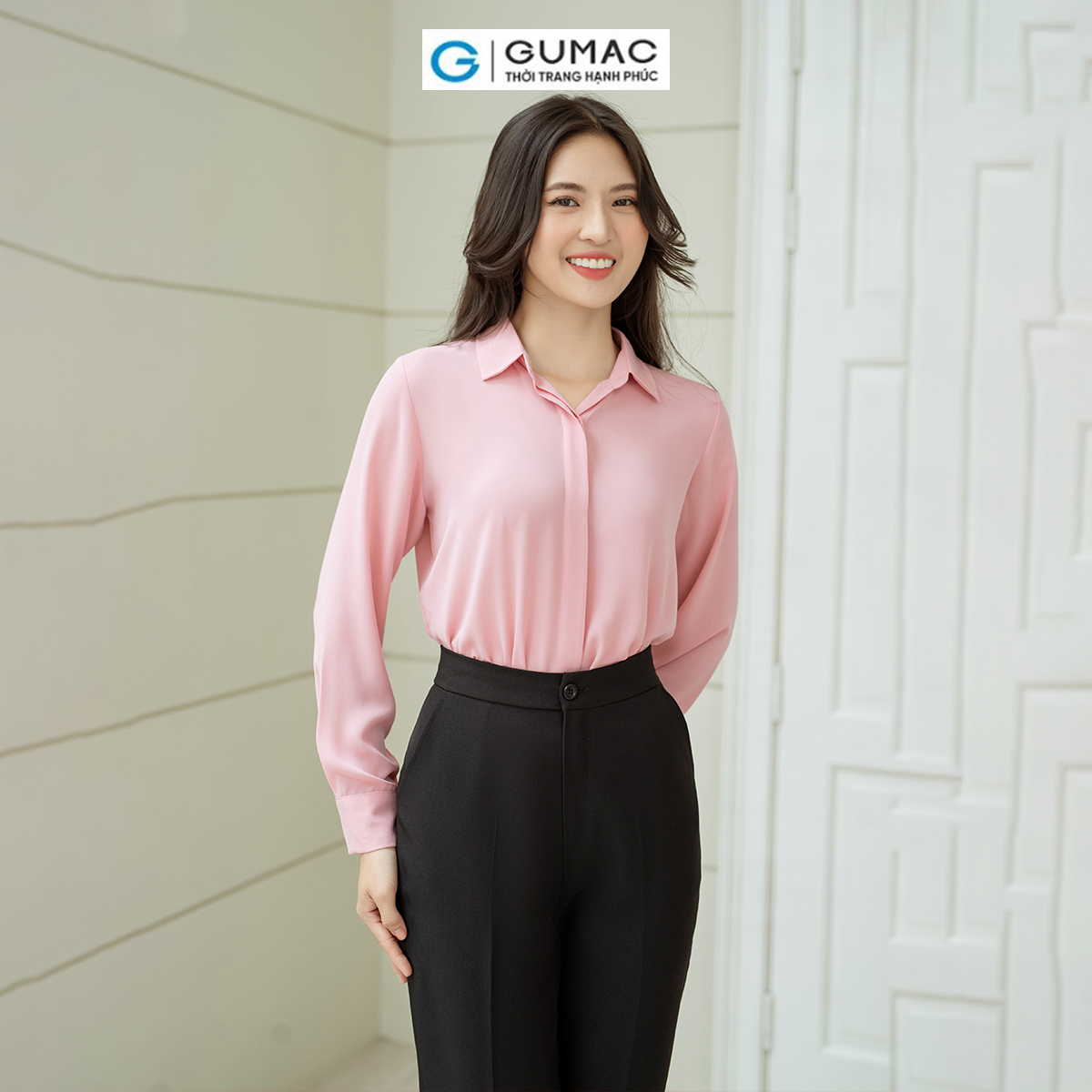 Quần tây nữ ống đứng GUMAC QD08055