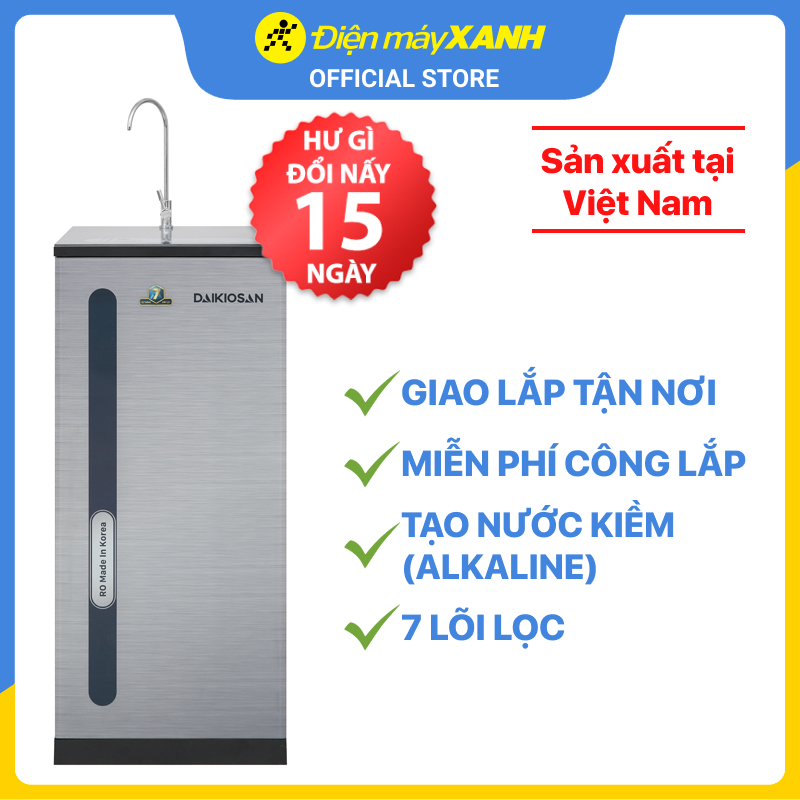 Máy Lọc Nước RO Daikiosan DXW-33007H 7 Lõi - Hàng Chính Hãng