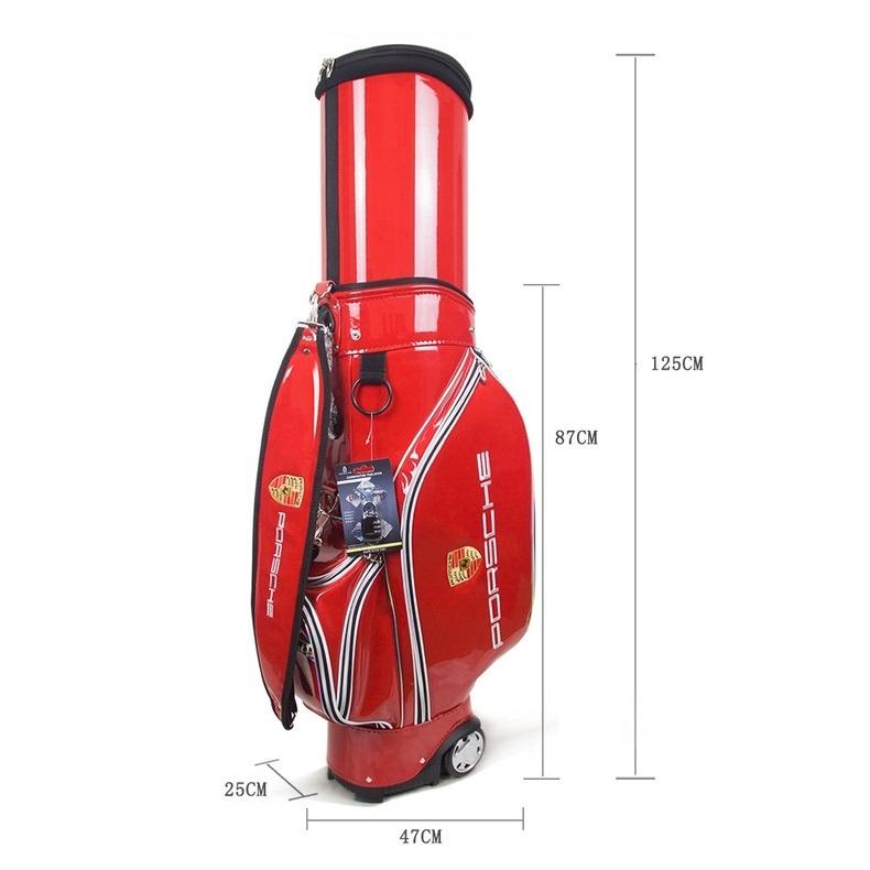 Túi Golf,Túi gậy golf Poscher đựng 14 - 16 gậy da PU cao cấp