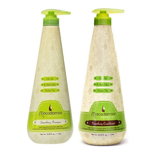 Bộ dầu gội xả dưỡng ẩm siêu mượt tóc khô Macadamia Smoothing chính hãng Mỹ