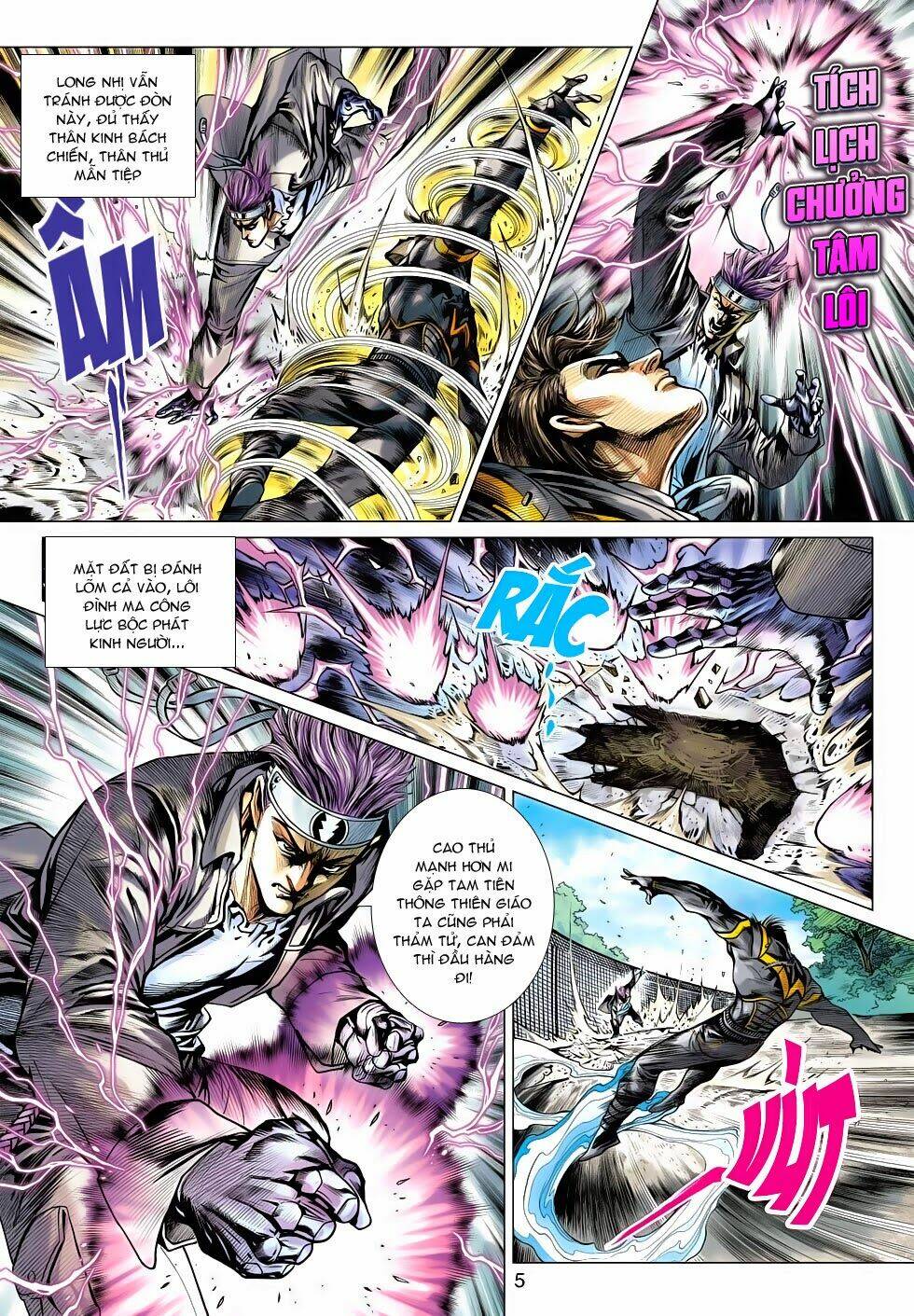 tân tác long hổ môn chapter 485 5