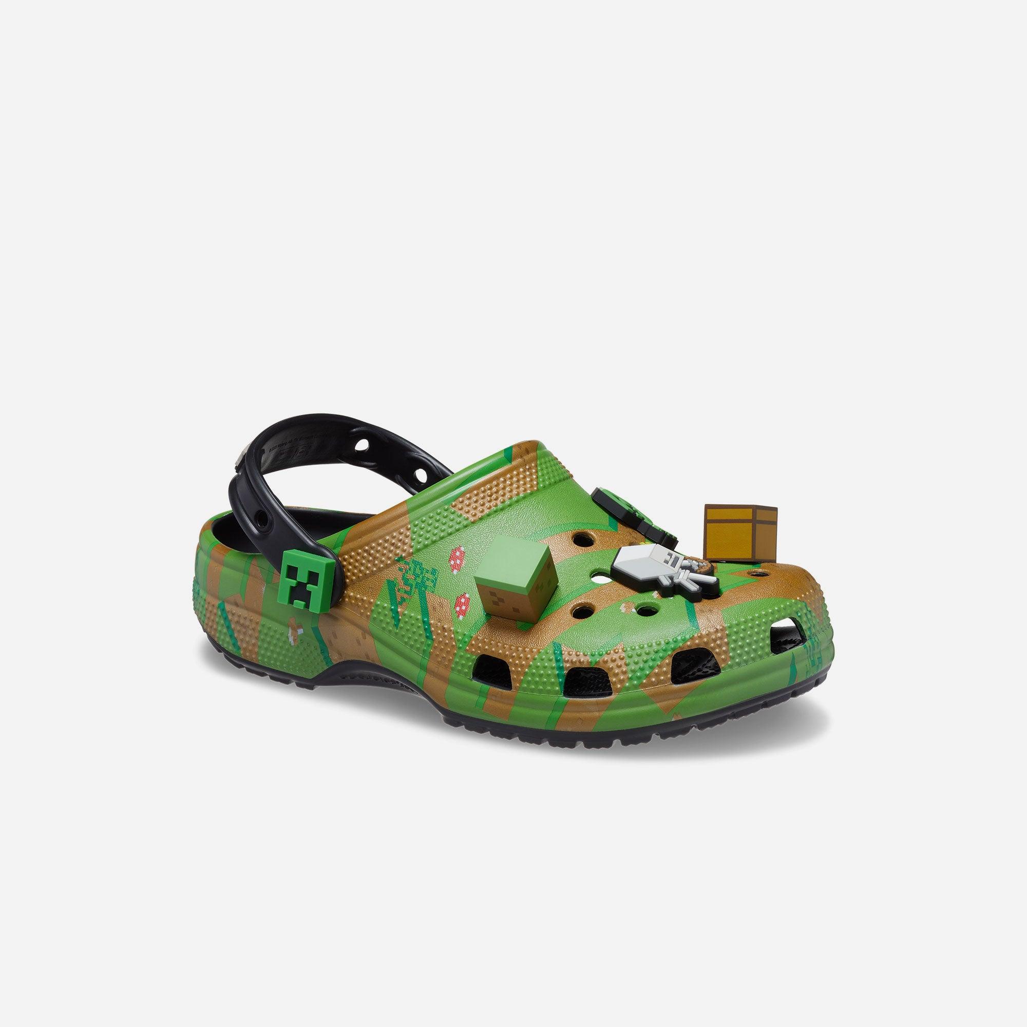 Giày lười unisex Crocs Classic Elevated Minecraft - 208472-90H