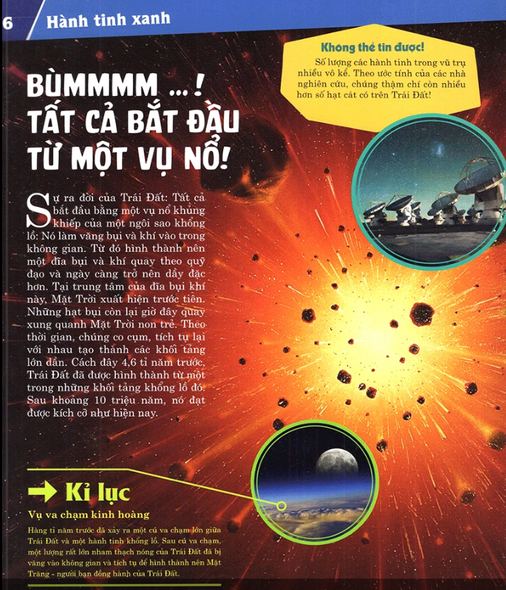 Sách Thế Nào Và Tại Sao - Trái Đất Của Chúng Ta - Hành Tinh Xanh