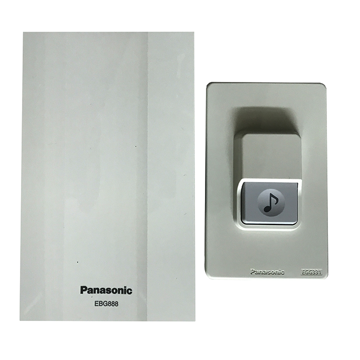 Bộ Chuông cửa Panasonic - Chuông báo điện EBG888 + Nút ấn