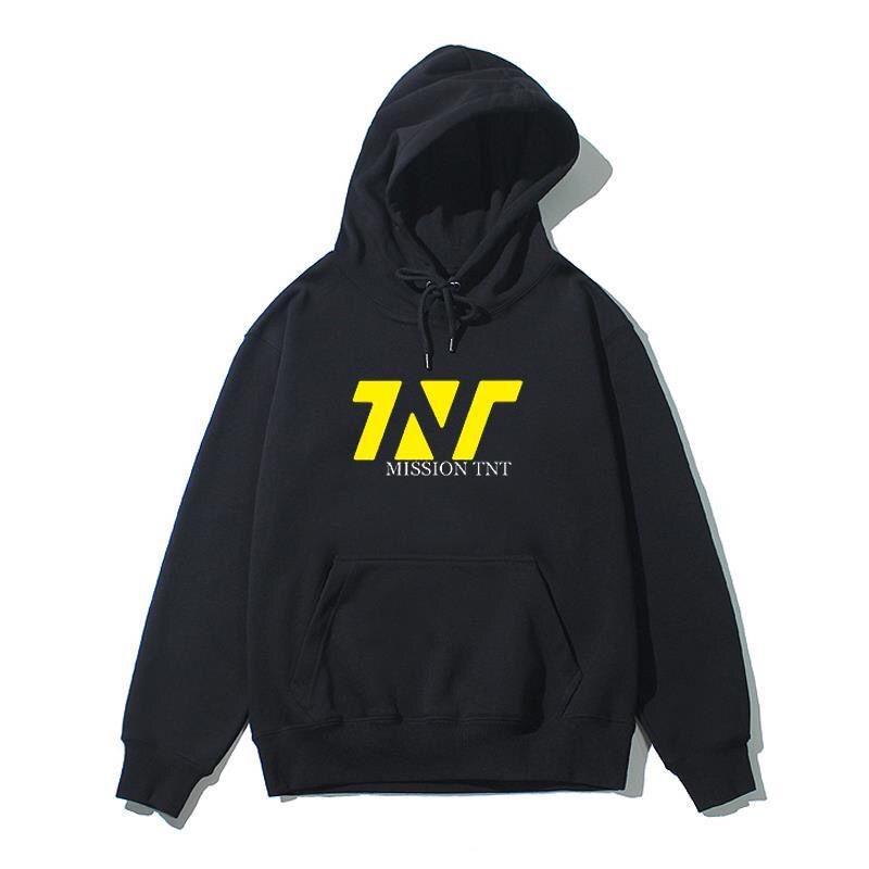 Áo Hoodie nhóm TNT hoodie màu đen