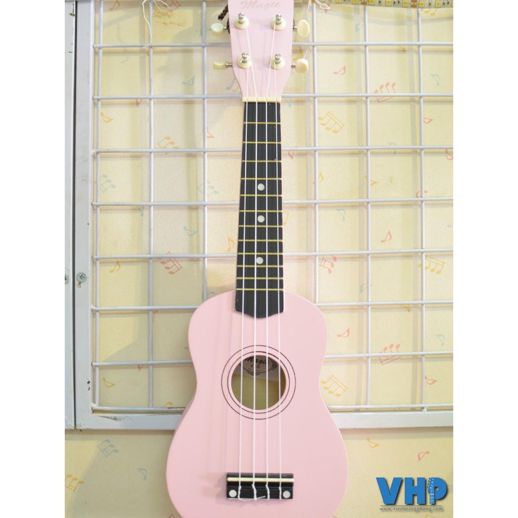 Đàn Ukulele Pink Soprano + Bộ phụ kiện