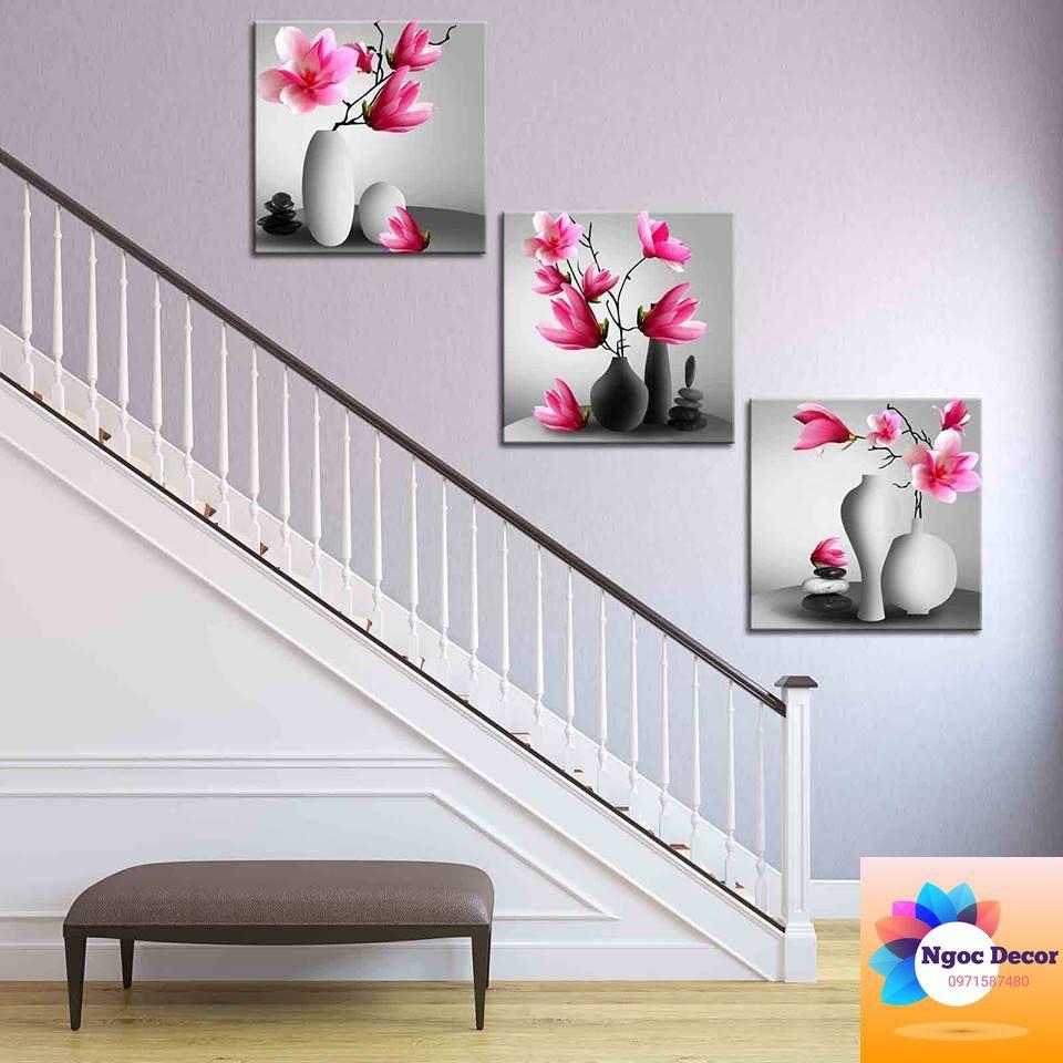 Tranhtráng gương treo cầu thang siêu đẹp decor phong xinh xịn sò