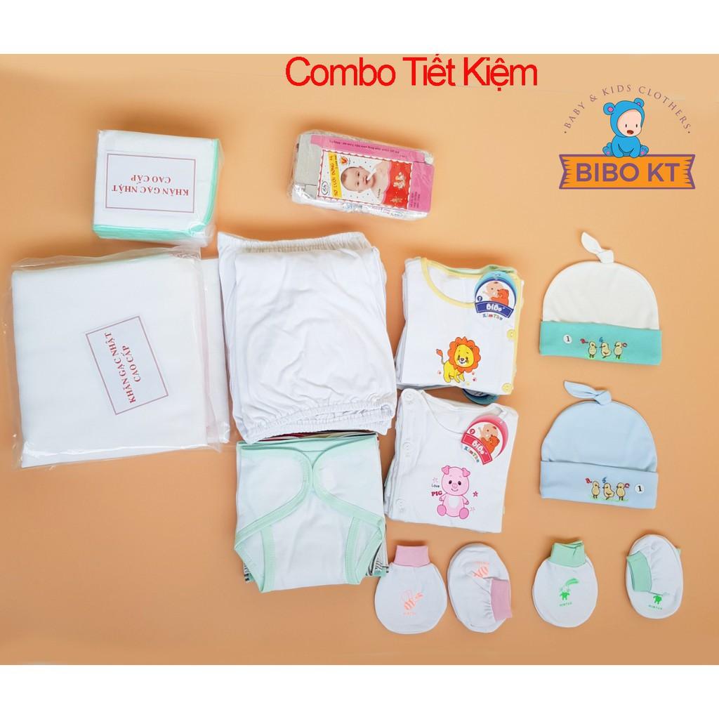 COMBO TIẾT KIỆM Bộ sản phẩm sơ sinh cơ bản chuẩn bị trước khi sinh