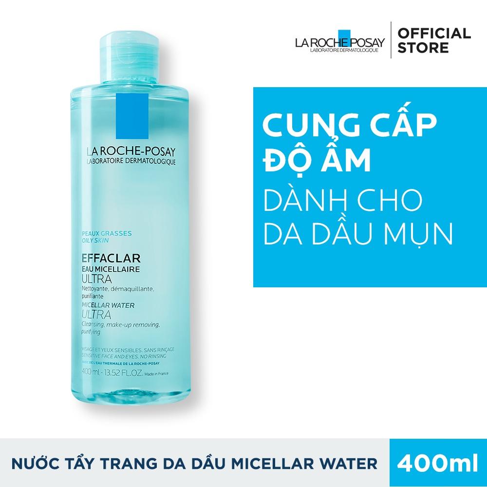 La Roche-Posay Nước Tẩy Trang Cho Da Nhờn Micellar Water Ultra Oily 400ml