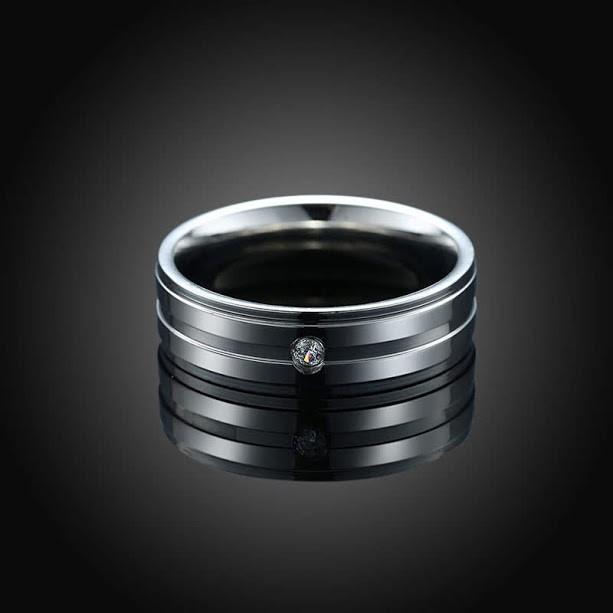 Nhẫn inox 2 sọc siêu hot N151 giá 1 chiếc