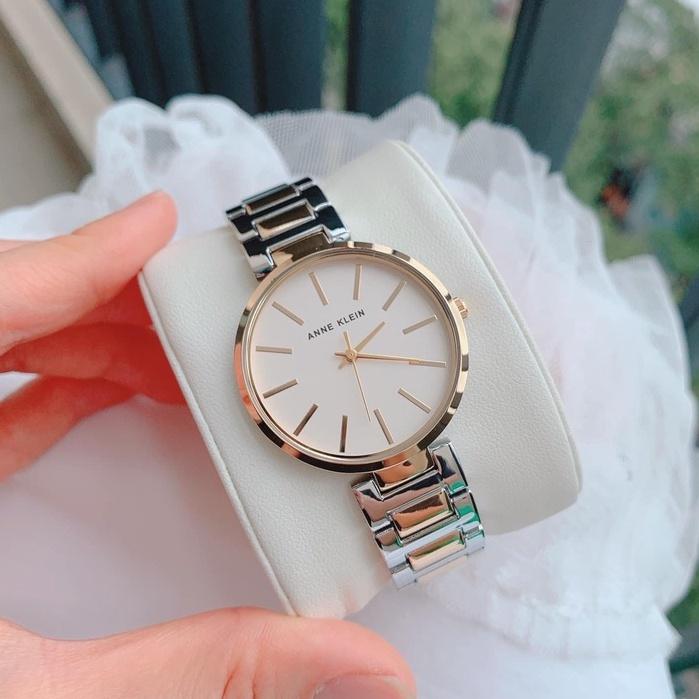 Đồng Hồ Nữ Anne Klein AK/2787SVTT dây demi (Size 34mm)