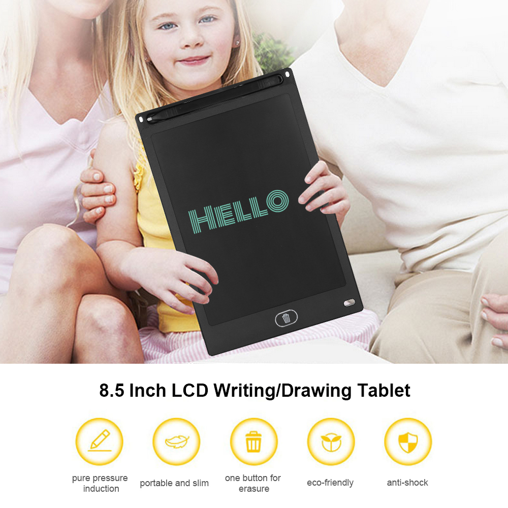 Máy Tính Bảng LCD 8,5 Inch Đồ Họa Điện Tử Có Thể Ghi Chú Lời Nhắc Với Bút Cảm Ứng