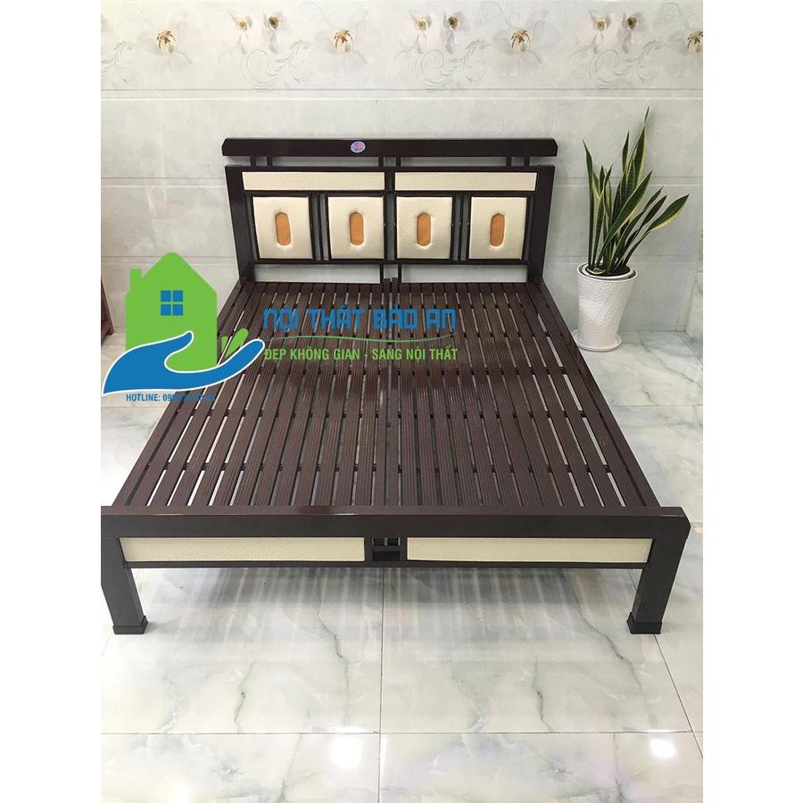 Giường sắt kiểu hộp nhiều kích thước mẫu 10