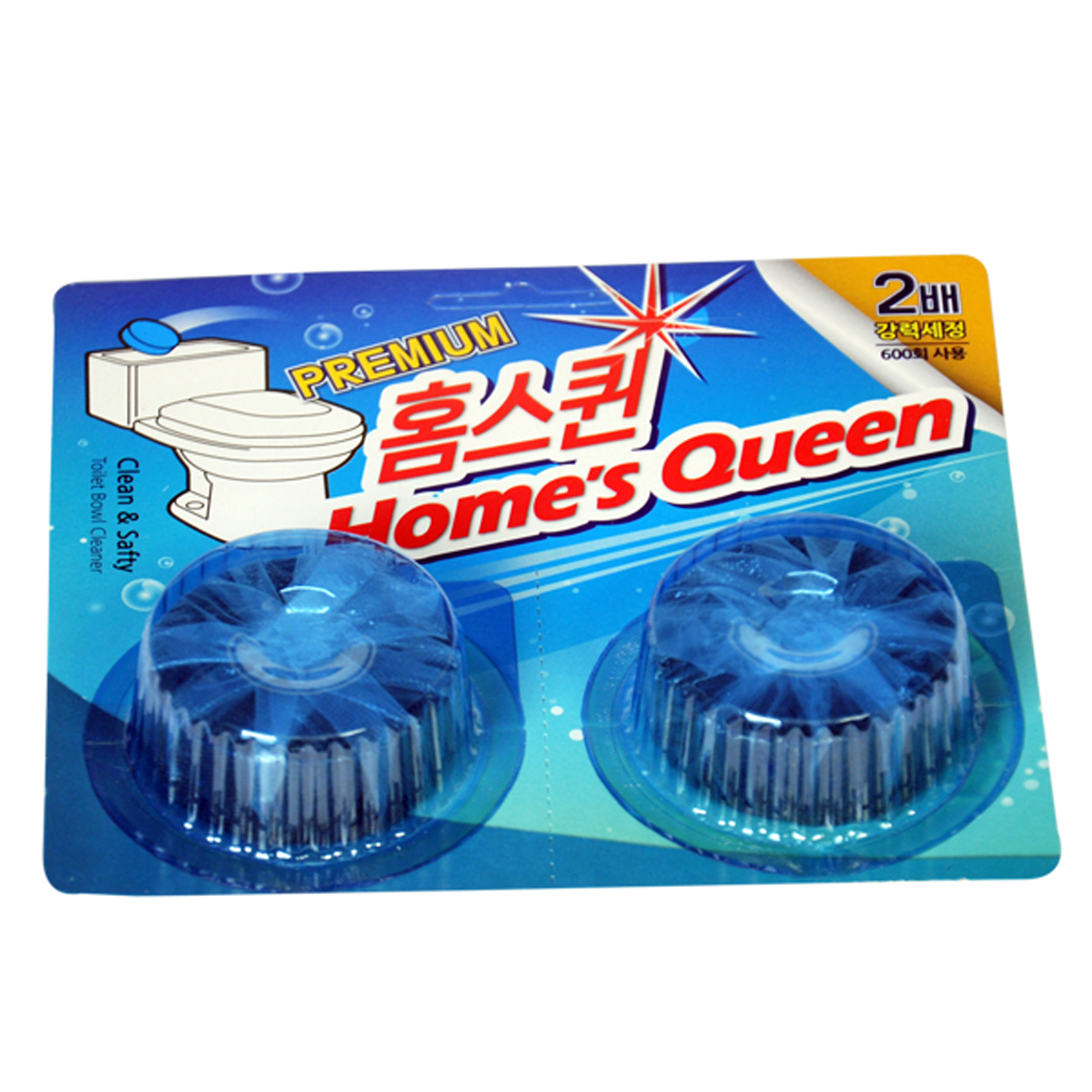 Combo 2 Vỉ Tẩy Vệ Sinh Khử Mùi Bồn Cầu Homes Queen Hàn Quốc