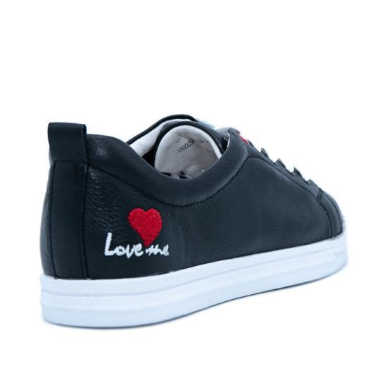 Giày sneaker nữ Love me Aokang 192332113 Đen