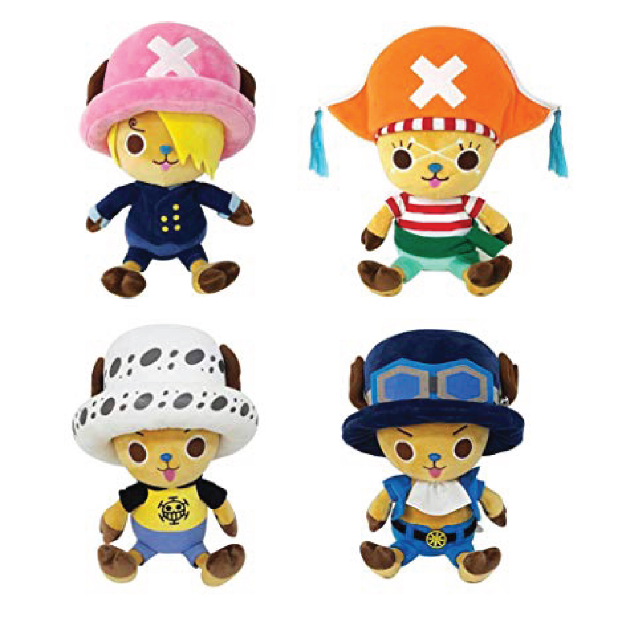 Thú bông Chopper Once Piece hàng Hàn Quốc 30cm