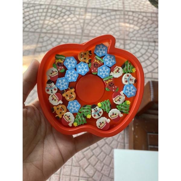 Set 30 Gôm Tẩy Bút Chì Noel Hình Quả Táo