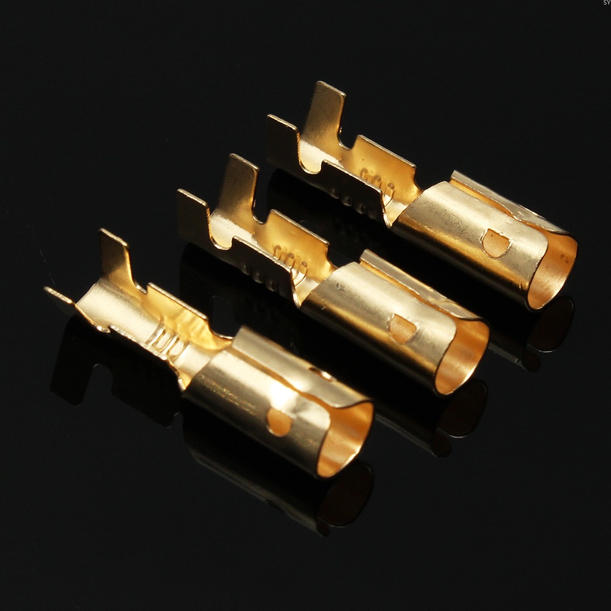 Set 50 Cặp Đầu Nối Dây Điện Cách Nhiệt 3.9mm Cho Xe Máy, Ôtô (Đực + Cái)