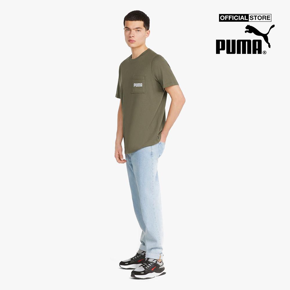 PUMA - Áo thun nam tay ngắn Modern Basics Pocket 848442