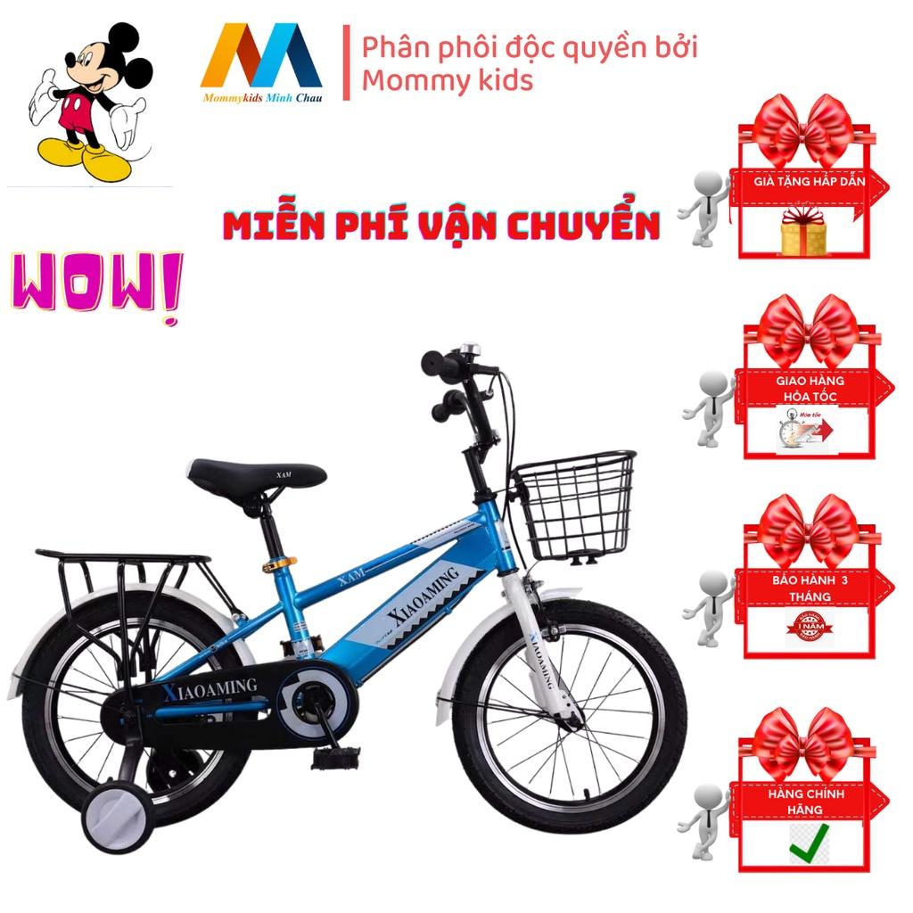 Xe đạp trẻ em Mommykids Minh Châu kiểu dáng kịa hình Xaming size 12/14/16/18/20