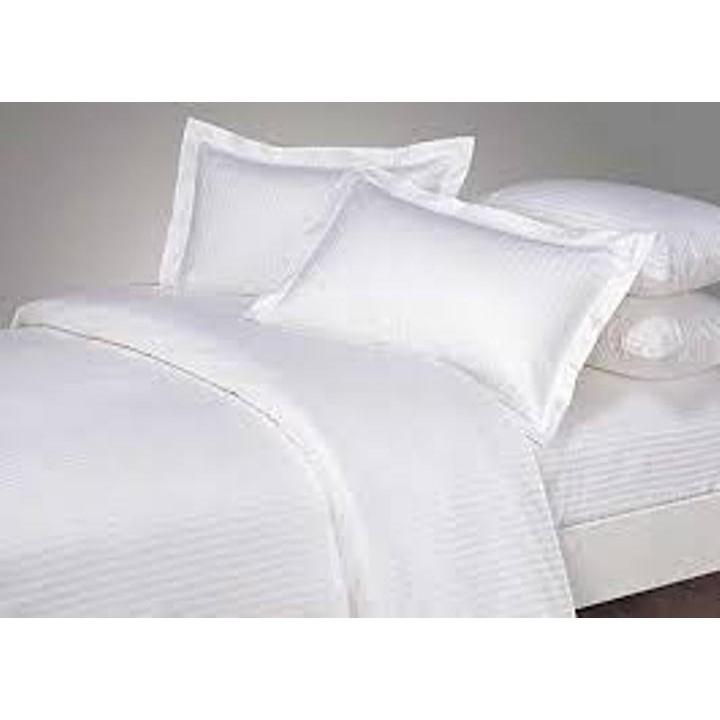 Set Bộ 4 Món Ga Gối Khách Sạn - 100% Cotton Cao Cấp : Đủ Size