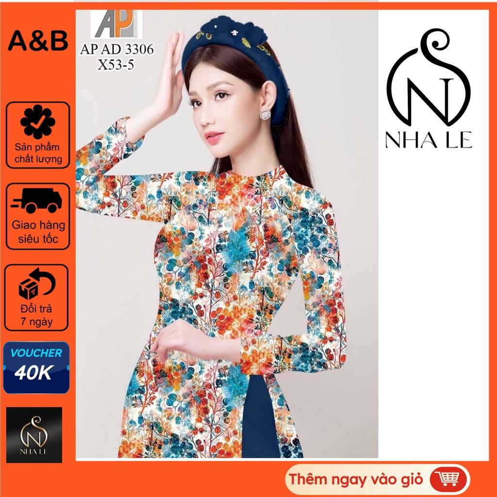 Vải May Áo Dài Họa Tiết Hoa Đều, Lụa Hồng Anh