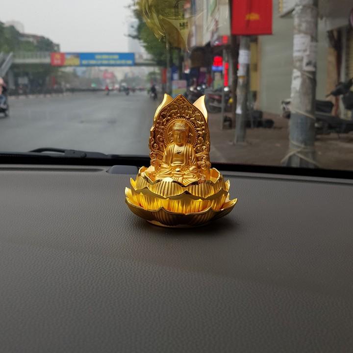 Tượng Phật 3 mặt cầu tài, cầu bình an đặt Taplo Xe hơi, Ô tô