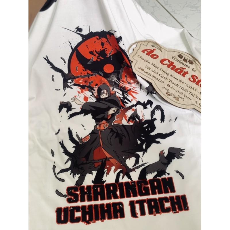 Áo Uchiha Itachi Naruto Siêu Độc | Áo Thun ITACHI NARUTO mẫu mới Tshirt NT17