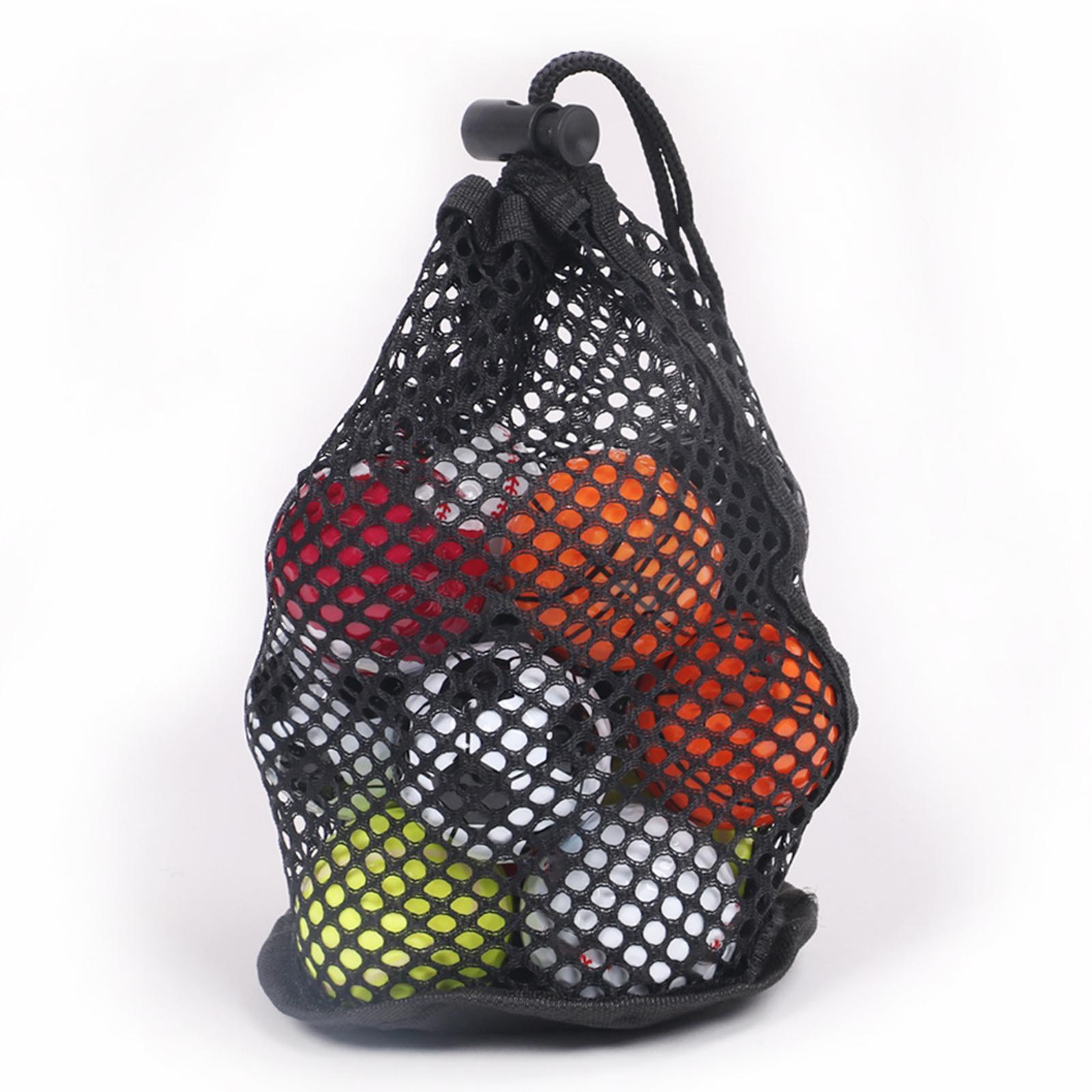 Nylon Golf Ball Storage Bag Mesh Net Pouch Golf Accessories Tennis Ball Bag
