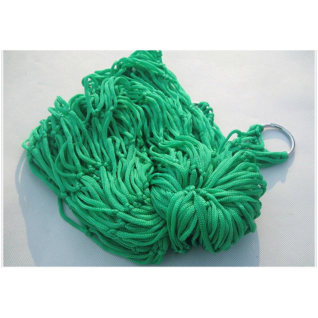 5 Color Portable Parachute Hammock Outdoor Camping Portable Hammocks Comfortable Hanging Nylon Mesh Rope Hammocks