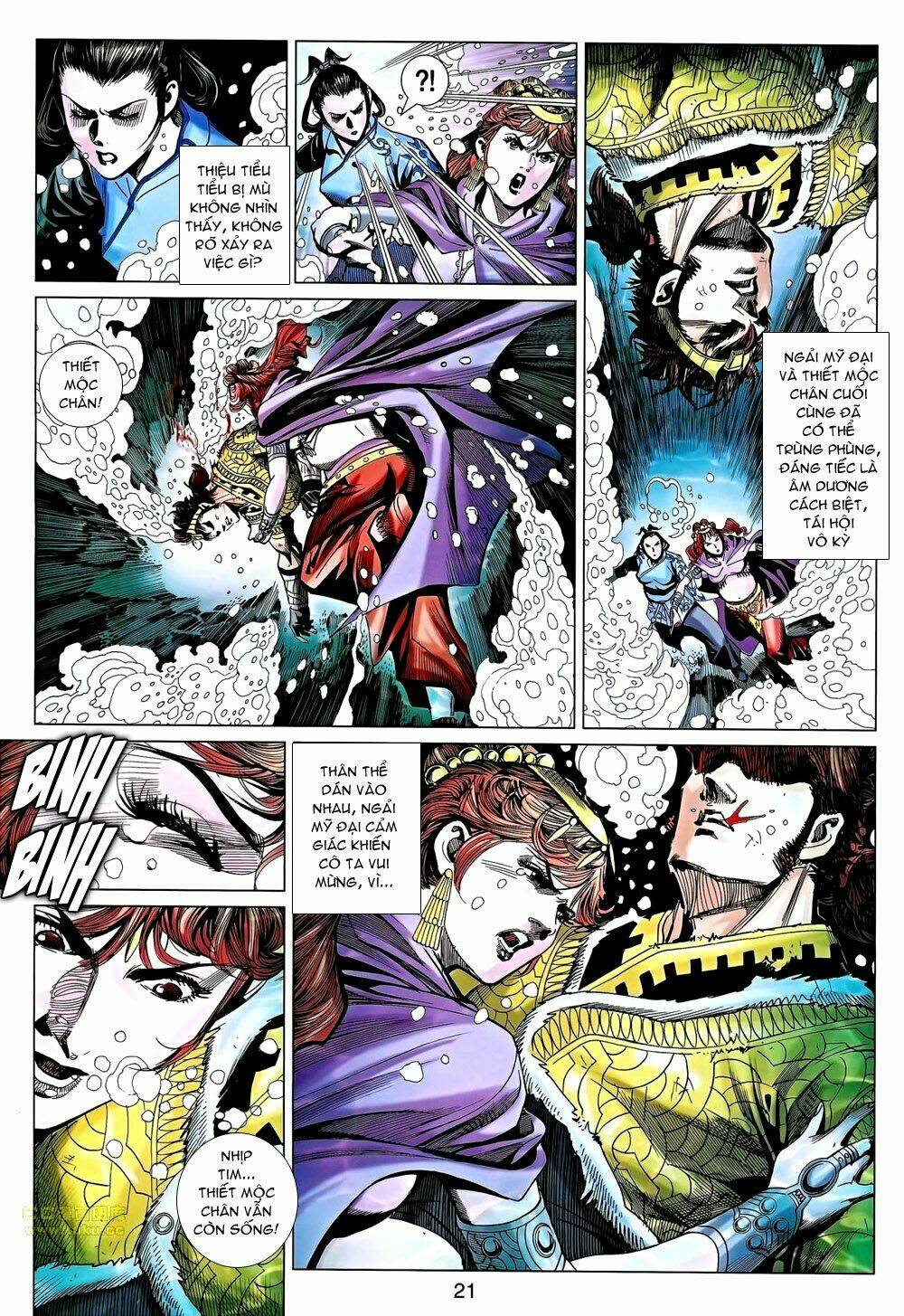 thiên tử truyền kỳ 8 - thương thiên bá hoàng chapter 46 21