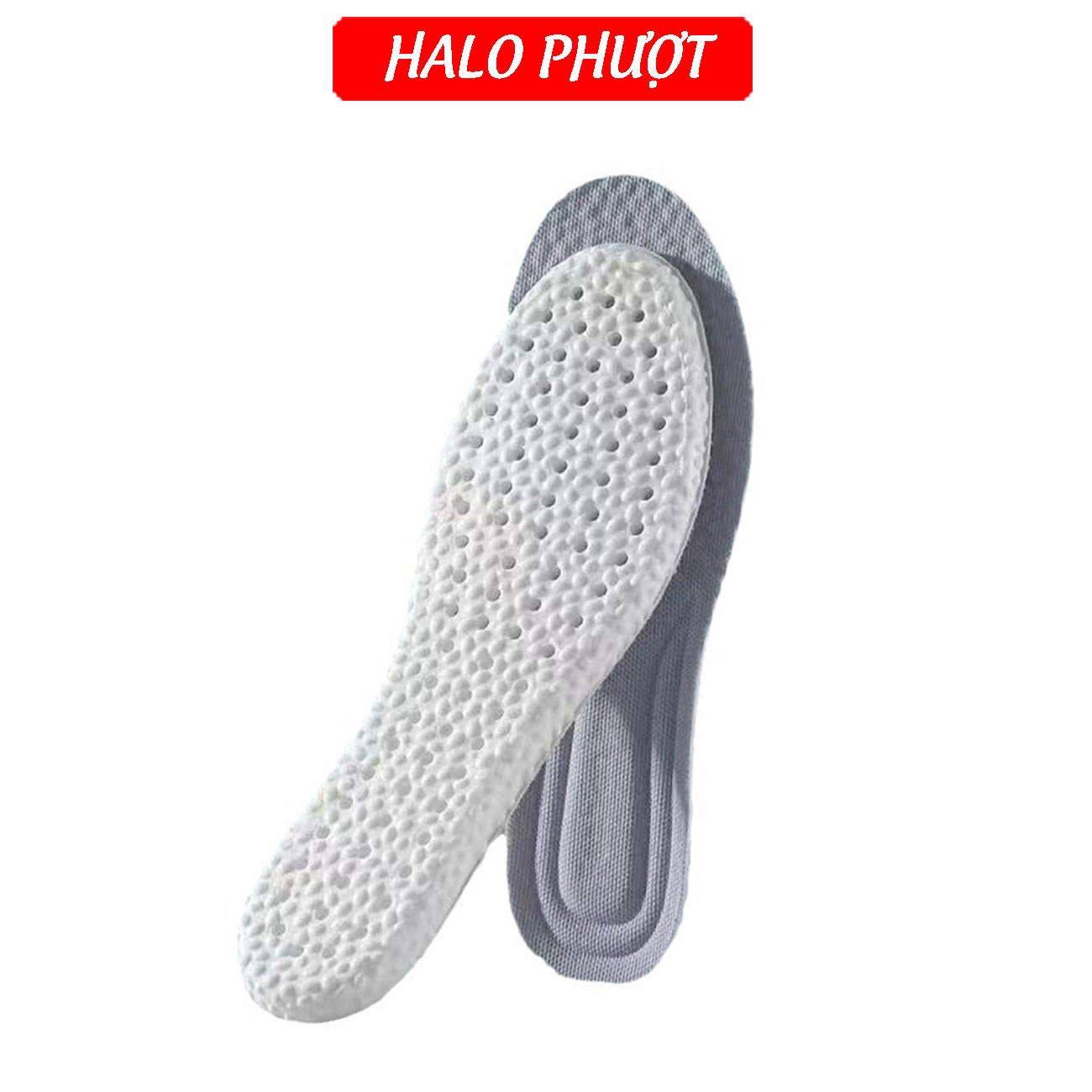 Lót Giày Cao Su Thoáng Khí, Êm Chân, Hỗ Trợ Giảm Mùi &amp; Giảm Chấn – Phù Hợp Mọi Loại Giày