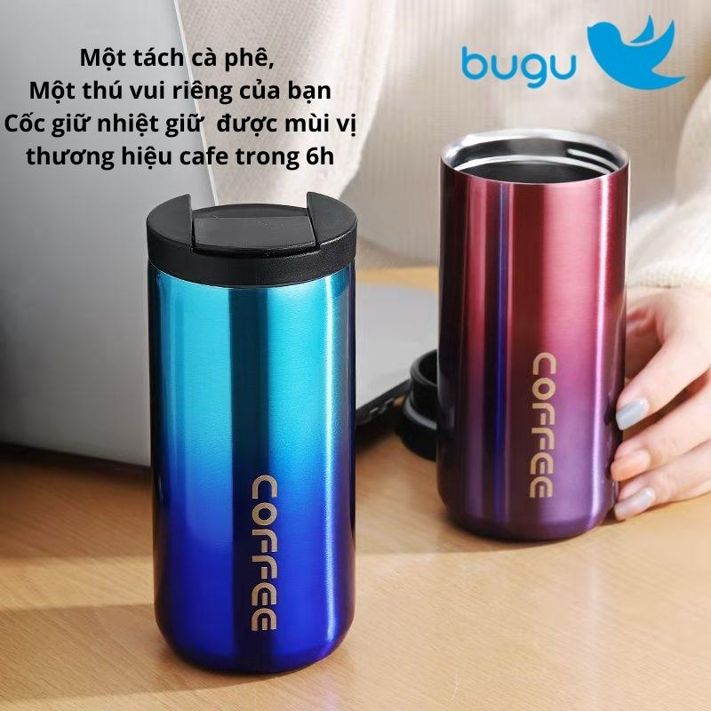 Bình Giữ Nhiệt Coffee Bugu Mini Inox 304 LI-02 – Hàng Chính Hãng