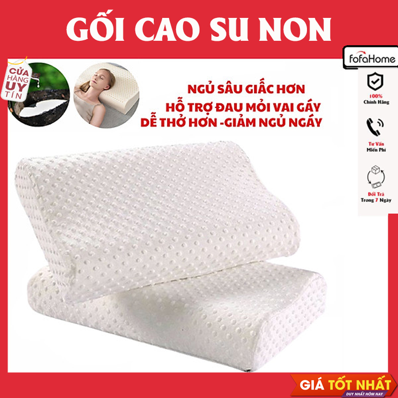 Gối Cao Su Non Dành Cho Người Lớn Giúp Ngủ Ngon