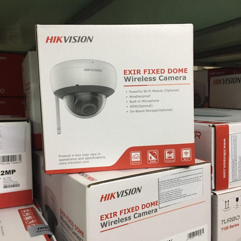 Camera Wifi IP Bán Cầu Hikvision DS-2CD2121G1-IDW1, H.265+,Phát hiện chuyển động,video giả mạo. DWDR;3D DNR- Hàng Chính Hãng