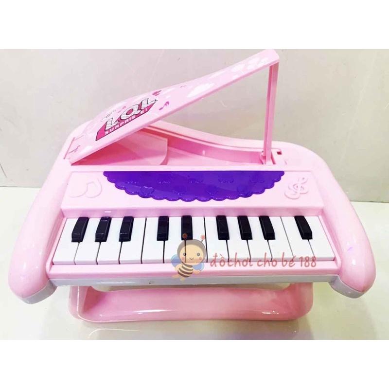 Đồ chơi đàn piano có đèn nhạc cho bé hình búp bê LOL cực xinh