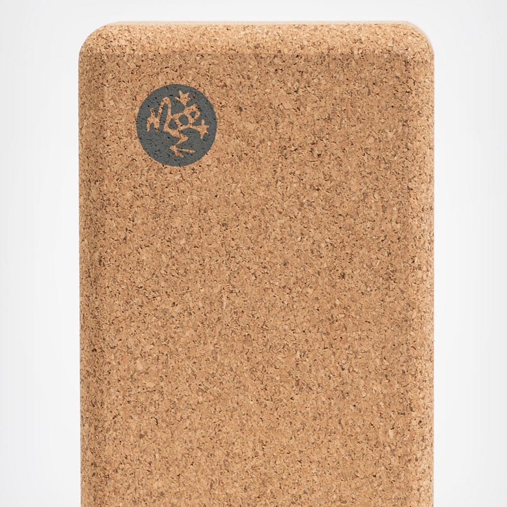 Gạch tập yoga Manduka gỗ bần Lean Cork Yoga Block