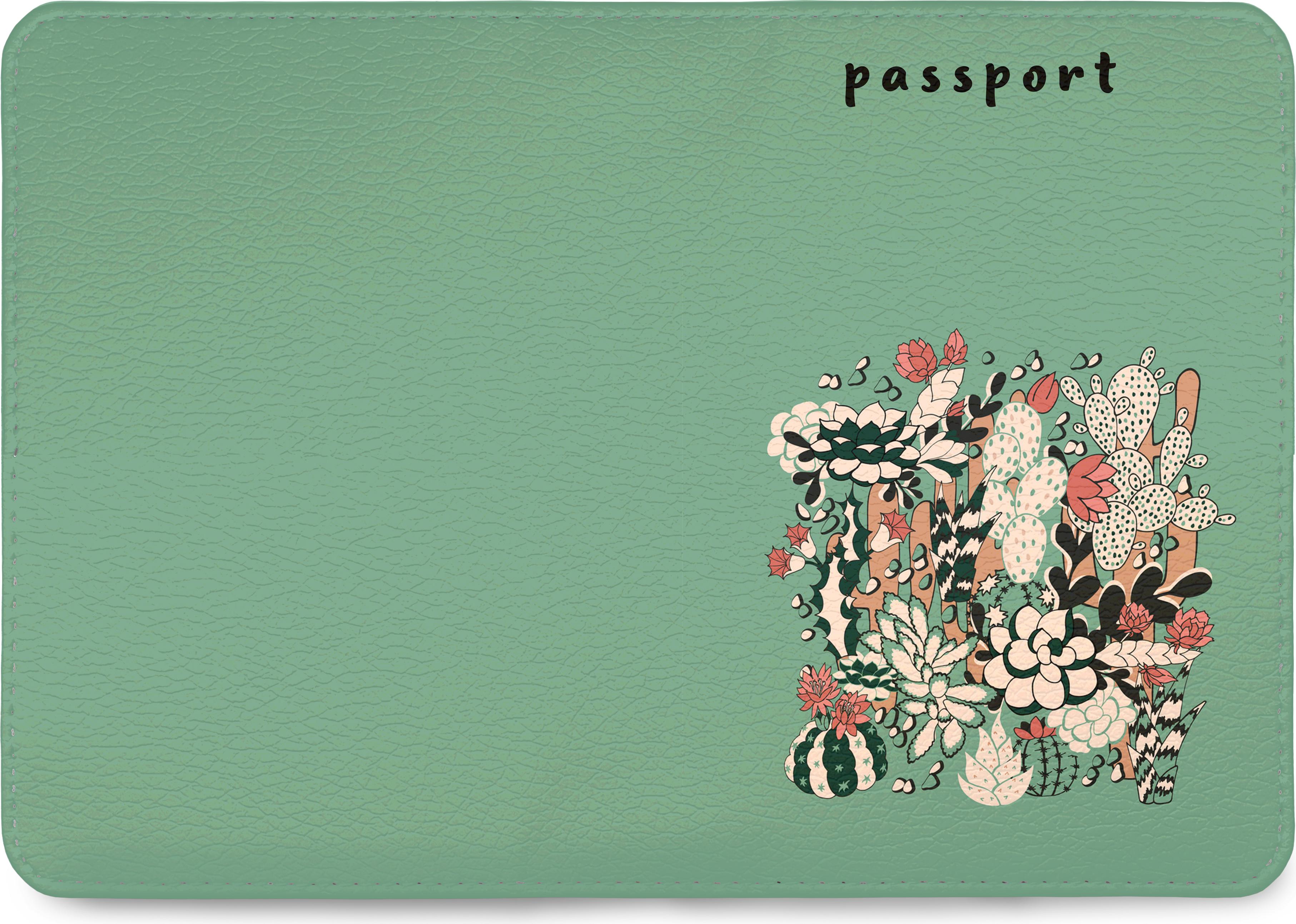 Bao Da Hộ Chiếu - Passport Holder - XƯƠNG RỒNG - PPAT063