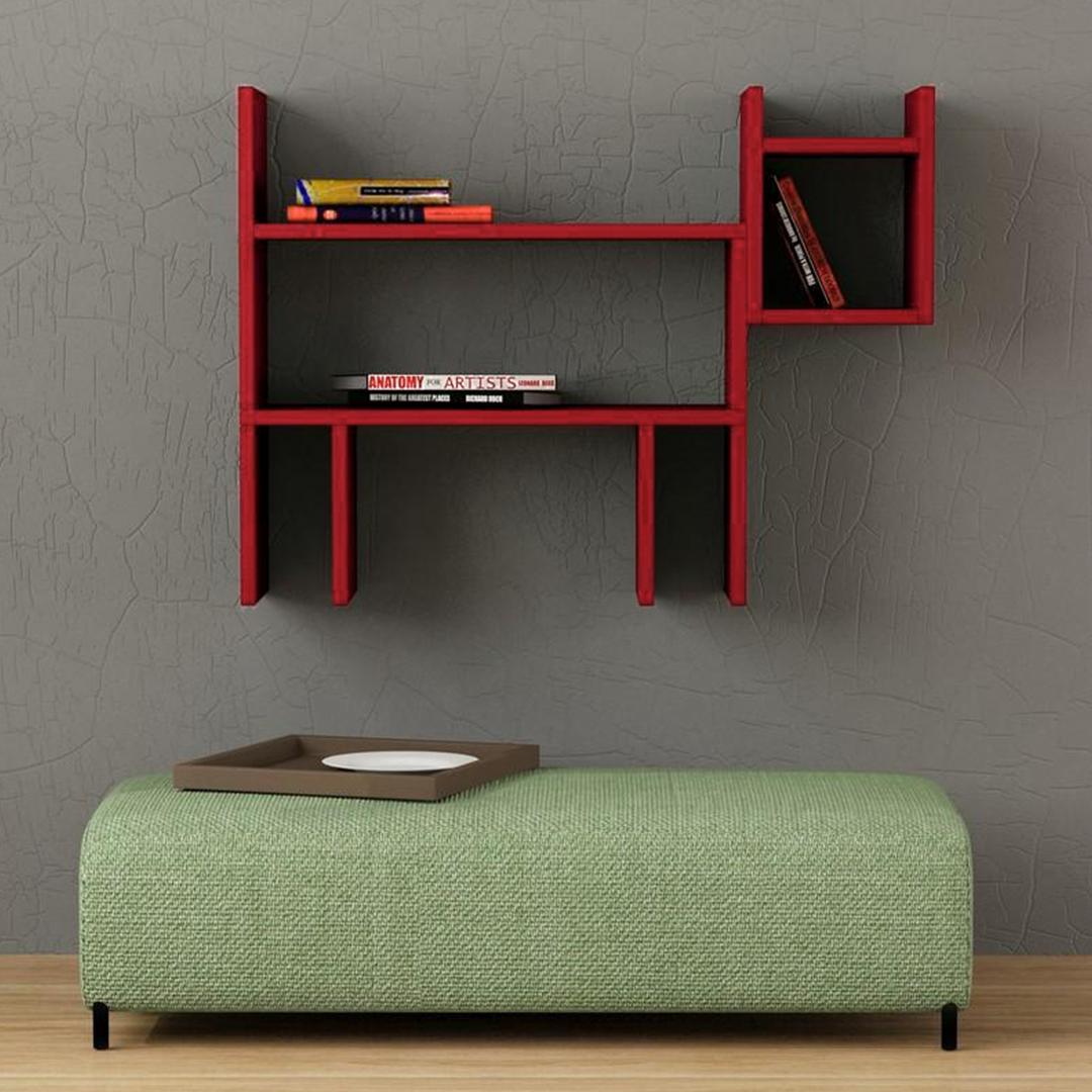 Kệ gỗ trưng bày kiểu dáng nhỏ gọn SMLIFE Wengie