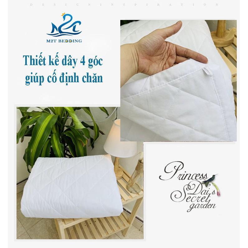 Ruột chăn mền cao cấp M2T bedding, chăn mền hè, thu đông, chăn phao dày đại hàn kích thước 2mx2m2