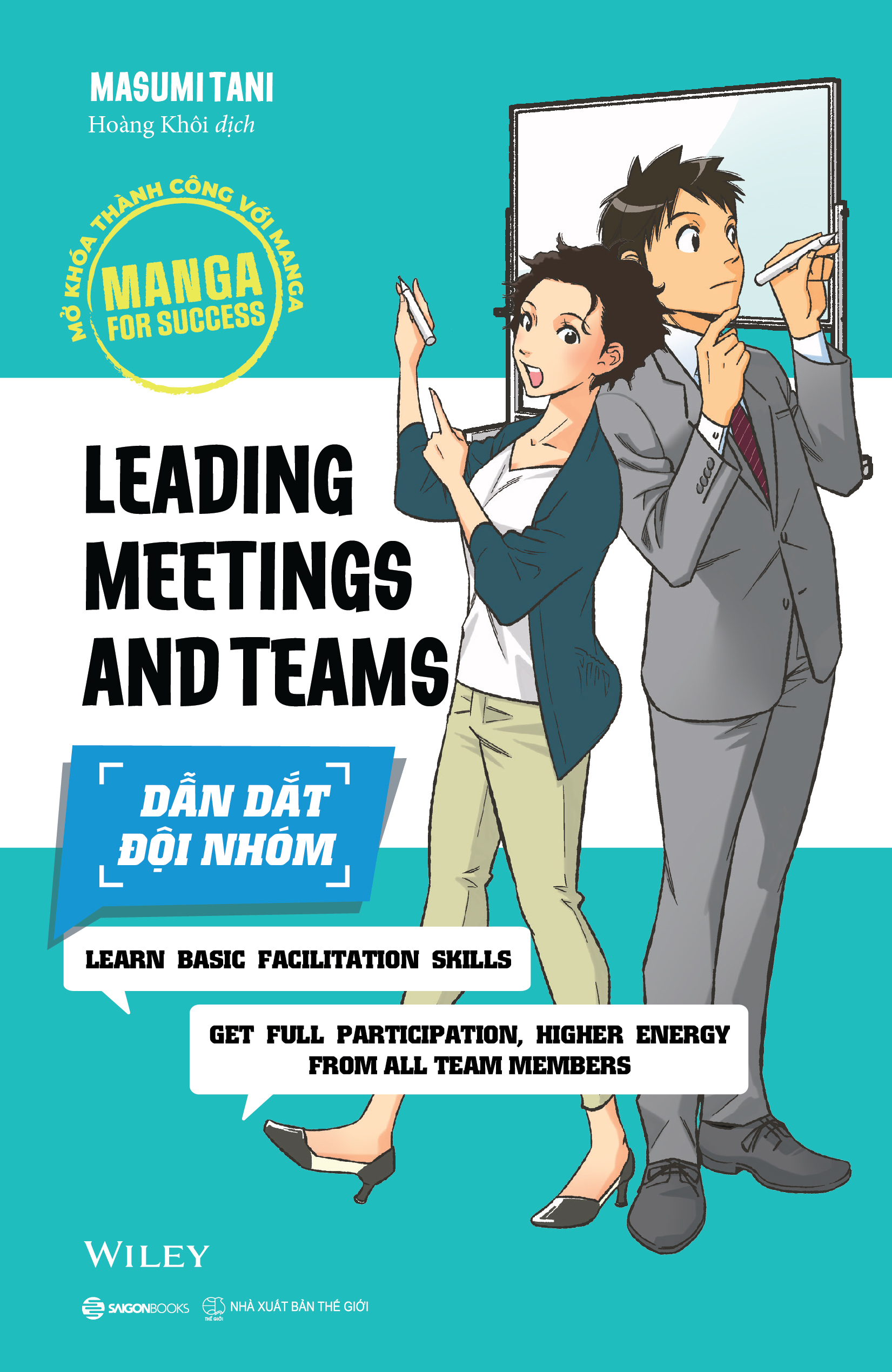 SÁCH - Manga for Success - Dẫn dắt đội nhóm - Tác giả Masumi Tani