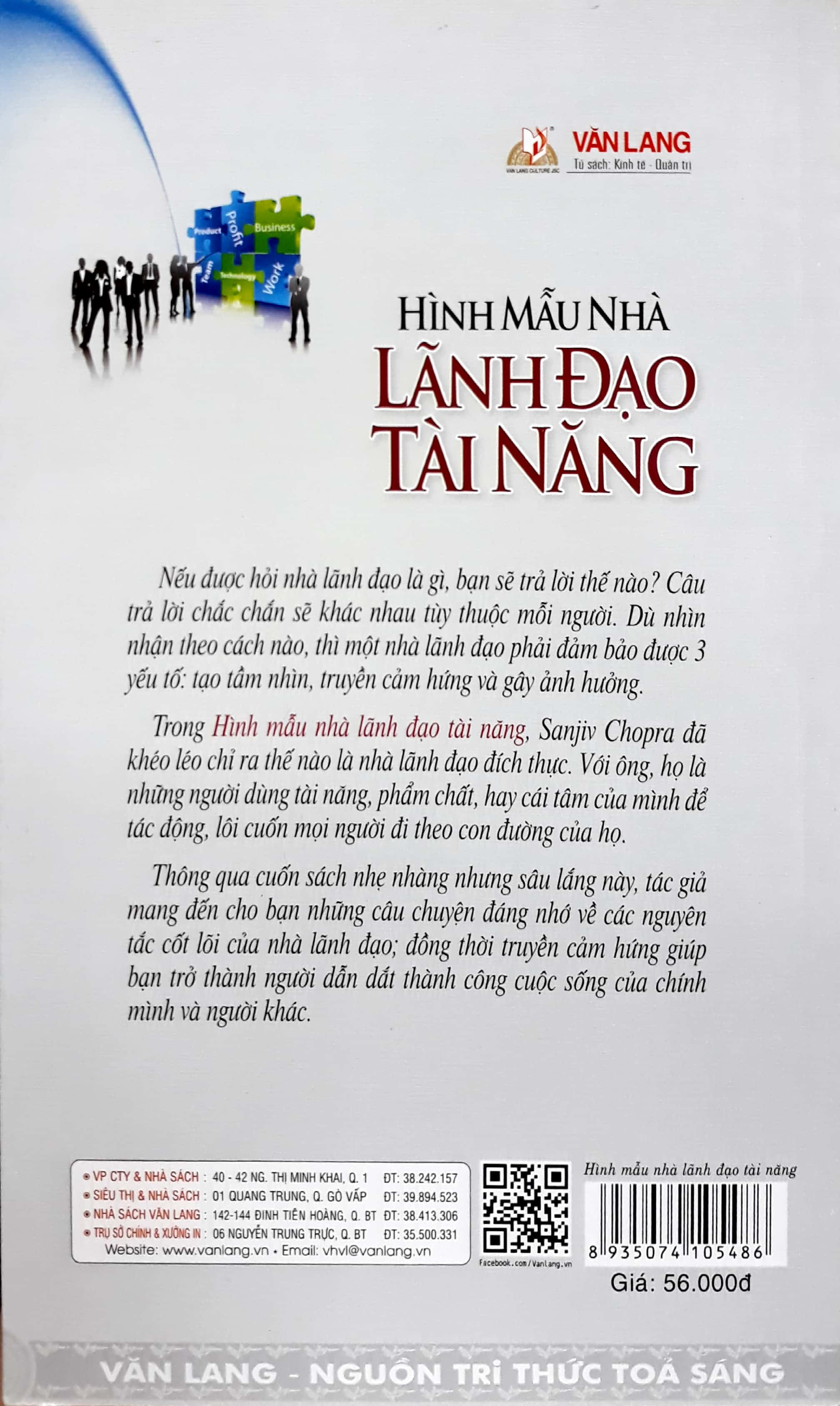 Hình Mẫu Nhà Lãnh Đạo Tài Năng - Vanlangbooks