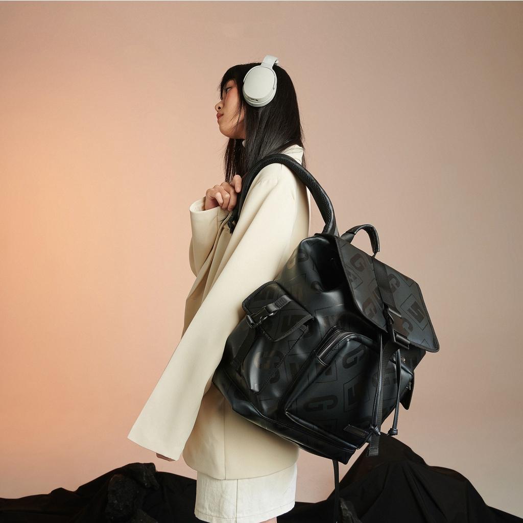 Balo Da Cao Cấp In SAIGON SWAGGER Eclipse Leather Backpack