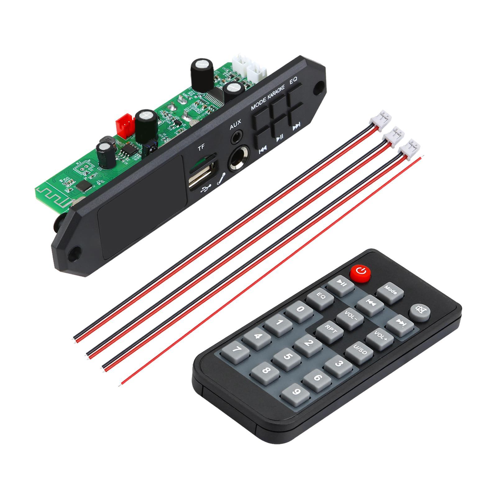 Board  Call Recording for Car Amplifier Remote Control USB TF